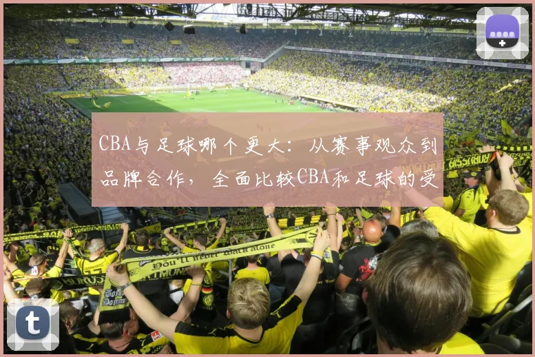 CBA与足球哪个更大：从赛事观众到品牌合作，全面比较CBA和足球的受欢迎程度